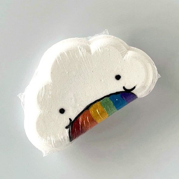 Rainbow Bath Bomb - Over the Rainbow Cloud